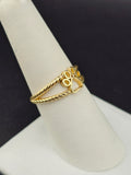 14K Gold Ring - Paw