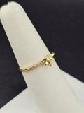 14K Gold Ring - Dragonfly