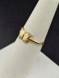 14K Gold Ring - Butterfly
