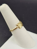14K Gold Ring - Butterfly