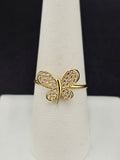 14K Gold Ring - Butterfly