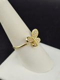 14K Gold Ring - Butterfly