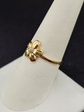 14K Gold Ring - Flower