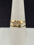 14K Gold Ring - Stars