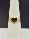 14K Gold Ring - Heart