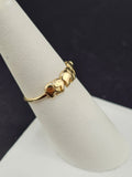 14K Gold Ring - 3 Elephants