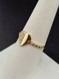 14K Gold Ring - Heart