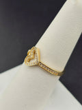 14K Gold Ring - Heart
