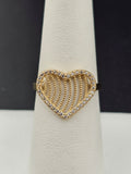 14K Gold Ring - Heart
