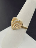 14K Gold Ring - Heart