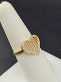 14K Gold Ring - Heart