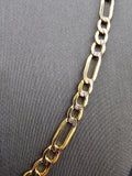 14k Gold Chain - Figaro