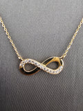 14k Gold Necklace - Infinity