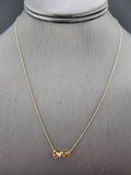 14k Gold Necklace - Love