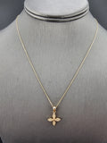 14k Gold Necklace - Flower
