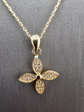 14k Gold Necklace - Flower