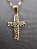 14k Gold Chain w/Pendant - Cross