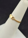 14K Gold Ring - Hearts