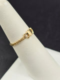 14K Gold Ring - Hearts