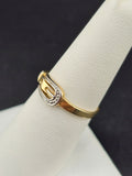 14K Gold Ring - Belt