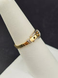 14K Gold Ring - Belt