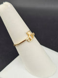 14K Gold Ring - Cat
