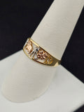 14K Gold Ring - Good Luck