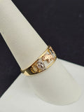 14K Gold Ring - Good Luck