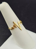 14K Gold Ring - Heart Beat