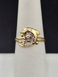 14K Gold Ring - Dolphin