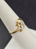 14K Gold Ring - Dolphin