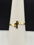 14K Gold Ring - Cross