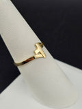 14K Gold Ring - Cross
