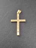 14k Gold Pendant - Cross