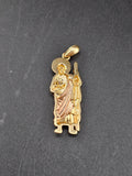 14k Gold Pendant - San Judas
