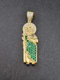 14k Gold Pendant - San Judas