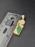 14k Gold Pendant - San Judas