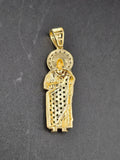 14k Gold Pendant - San Judas