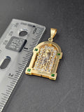 14k Gold Pendant - San Judas