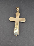 14k Gold Pendant - Jesus on Cross