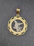 14k Gold Pendant - Saint Michael