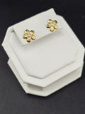 14K Gold Earrings - Flower