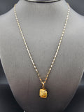 14k Gold Chain w/Pendant - My Baptism
