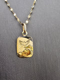 14k Gold Chain w/Pendant - My Baptism