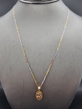 14k Gold Chain w/Pendant - My Baptism