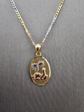 14k Gold Chain w/Pendant - My Baptism
