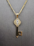 14k Gold Chain w/Pendant - San Benito Key