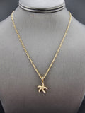 14k Gold Chain w/Pendant - Star