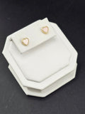 14K Gold Earrings - Hearts