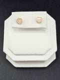 14K Gold Earrings - Hearts
